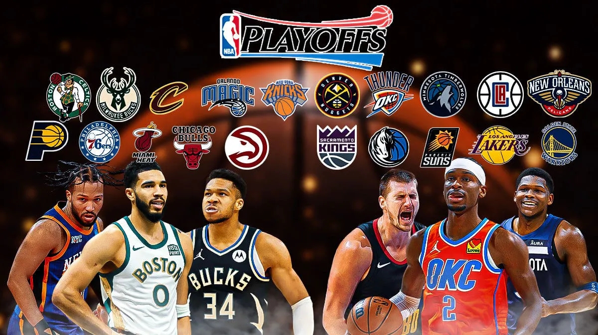2024年NBA季后赛图片：实时更新积分榜、决胜局、附加赛